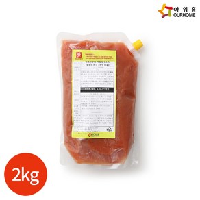 아워홈 행복한맛남 케찹 탕수소스 2kg x 1봉, 1개