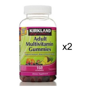 커클랜드 어덜트 성인 멀티비타민 320구미 - Kirkland Signature Adult Multivitamin 320Gummies