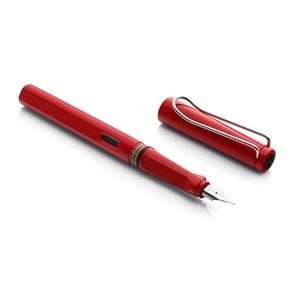 LAMY 4000181 사파리 016 레드 F촉 만년필