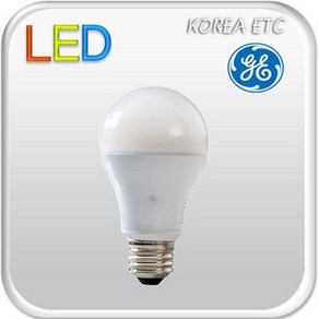 GE/지이라이팅/LED 전구/10W/백열램프 75W 대체/LED 전구 조명 램프, 주광색, 1개