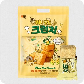 미니 오트 크런치 바닐라맛 520g