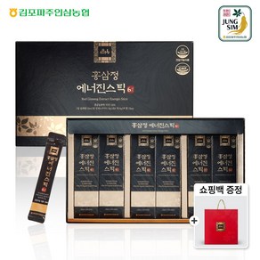 농협홍삼 천년송삼 6년근 홍삼정 에너진스틱 10ml 30개