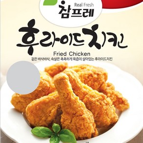 참프레 후라이드치킨 720g 국내산닭고기 영양간식, 10개