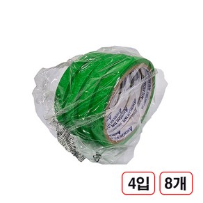 칼라 마스킹테이프 녹색/12mm*10m (4입) 8개