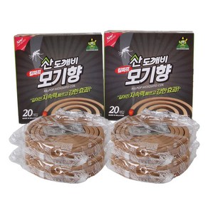 산도깨비 킬파프 모기향 20개입 x 2개, 40개