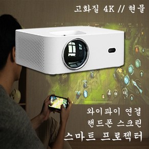 Xiaomi Wanbo 프로젝터입니다 4K MINI 휴대용 LED 프로젝터입니다.1080P*720P, X1 - 화면 투입