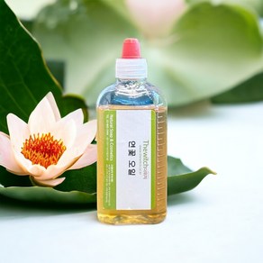 [더위치] 연꽃오일 100ml 연꽃꽃오일 Nelumbium Speciosum Flowe Oil, 1개