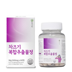 루테올린 차즈기 추출물 정 알약 국내산 차조기 자소엽 결명자 복합추출물 식약처 해썹 인증, 1개, 60정