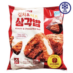 시아스 김치 치즈 삼각밥 100g x 10개