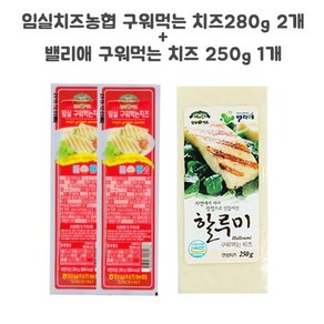 임실치즈농협 구워먹는 치즈250g+밸리애 치즈 250g, 750g, 2세트