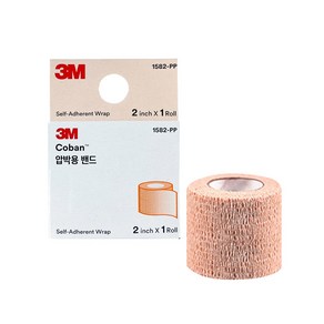 3M 코반 압박 자가접착붕대 5cm x 4.5m (1롤), 1개입, 2개