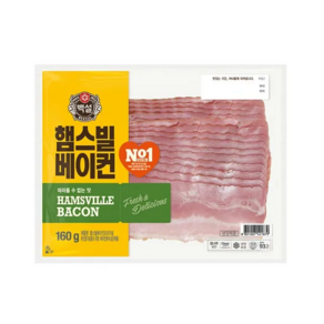 햄스빌 베이컨, 160g, 1개