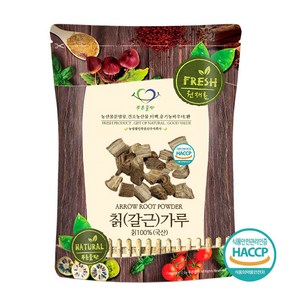 푸른들판 국내산 칡 가루 분말 100% 갈근 차 HACCP 인증