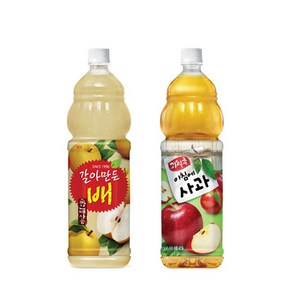 제이마트 해태 갈아만든배2개+아침에사과2개 1.5L 총4개, 4개