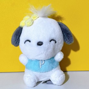 [젤시스] 산리오 파스텔 인형 가방고리(8cm), 1개, 포챠코, 8cm
