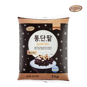 동서 리치스 통단팥 골드, 3kg, 1개