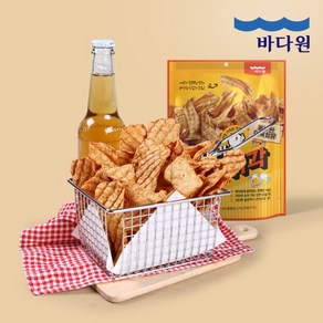 바다원 한입만 어포튀각 50g x 6봉, 6개