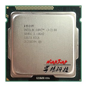 인텔 코어 i3-2100 i3 2100 3.1 GHz 중고 듀얼 코어 CPU 3M 65W LGA 1155 로트당 10 개