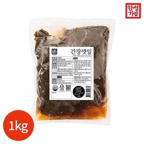 [본사직영/한성기업] 간장깻잎 1kg, 1개