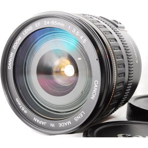 캐논 EF 24-85mm f3.5-4.5 USM 렌즈 중고, 실버 블랙 랜덤