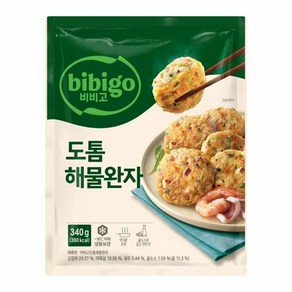 비비고 도톰 해물완자, 3개, 340g