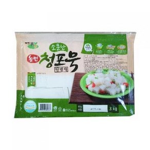 청포묵 농민 채 3kg, 1개, 단품