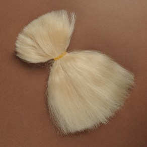 돌모아 구체관절인형 천연 모헤어 라이트 블론드 금발 가발 원사 Dollmore Mohair (M9:L.Blonde)