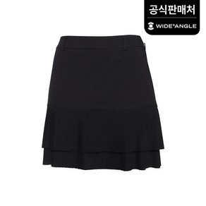 [와이드앵글 공식] [골프] 여성 CF 2단 플리츠 큐롯 L WWM22Q42Z1
