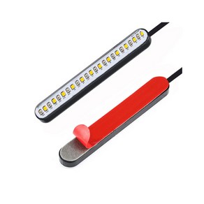 데일리쇼핑 오토바이 12V LED 깜빡이 윙카 방향지시등 윙커 라이트바 브레이크등 미등 후미등 스쿠터 튜닝, 4개