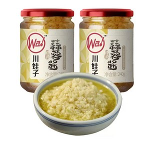 촨와즈 마늘장 마늘소스 쏸룽쟝 마늘 고추장 중화요리 소스, 마늘(쏸룽), 2개, 240ml