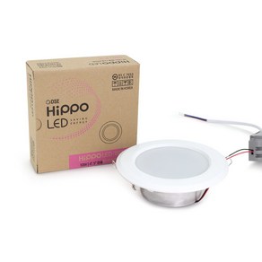 히포 LED매입등 4인치 5인치 겸용 10W CEF010 국산 LED다운라이트, 주광색, 1개, 주광색