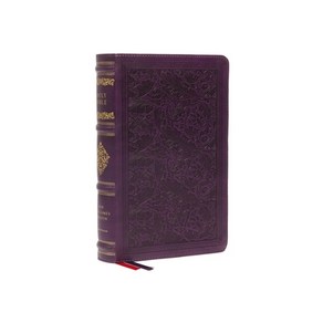 (영문도서) Nkjv Pesonal Size Refeence Bible Soveeign Collection Leathesoft Puple Red Lette C... Imitation Leathe, Thomas Nelson, English, 9780785265061