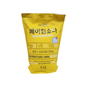 바른세제연구소 베이킹소다 6kg, 1개