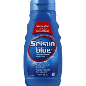 Selsun Blue Dandruff 샴푸 약용 -- 325.3ml11온스