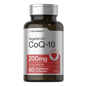 호바흐 CoQ-10 200mg 베지테리안 캡슐, 1개, 60정