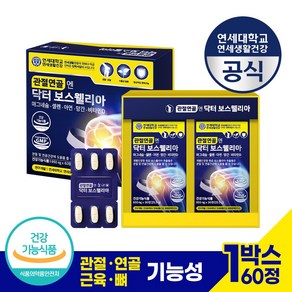 관절연골엔 닥터 보스웰리아 1박스(30정 x 2박스) 관절연골 통증, 60정, 1개