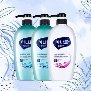 하나로 플러스 비듬케어샴푸 손상모발샴푸 680ml 샴푸린스겸용, 1개