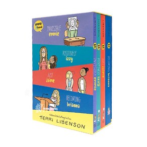 Emmie ＆ Fiends 4-Book Box Set:Invisible Emmie Positively Izzy Just Jaime Becoming Bianna, Balze & Bay/Hapeteen