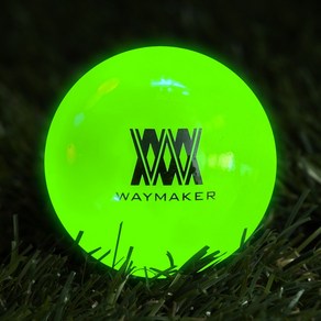 웨이메이커 WAYMAKER LED 3피스 파크골프공 야광 볼 비거리 증가 타격감 향상