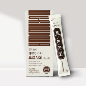 [공식] 강력한 이중 편안함 좋은 소식 화창한 하루 효전자피, 42g, 6개