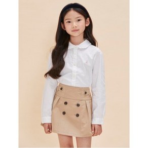 빈폴 BEANPOLE KIDS 30OFF여아 프릴 칼라 포인트 옥스포드 셔츠 화이트 BI4764G021 407260