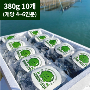 아빠매생이 장흥 내저 찰 햇매생이 생산자직배송 진공포장, 380g, 10개