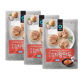 청정원 청정원 민속 김치왕만두, 770g, 6개