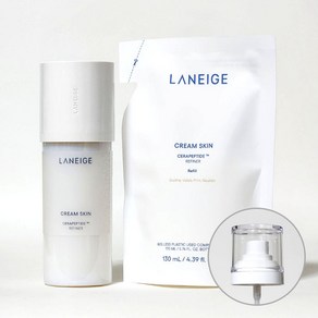 라네즈 크림 스킨 기획 170ml+리필 130ml+펌프, 1개