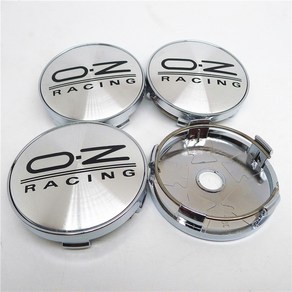 4pcs 60mm OZ 레이싱 자동차 휠 센터 허브 림 캡 스타일링 커버 56mm 엠블럼 배지 액세서리, C, 4개