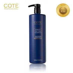 (미국정품) 코티 헤어 티트리샴푸 1000ml-COTE REBOOT TEA TREE SHAMPOO, 1L, 1개