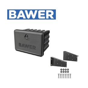 대성부품/BAWER 공구함/화물차/대형트럭/플라스틱/윙바디/탑차/트레일러/600함/800함/1000함/프리미엄/폴리/덤프/특장차/공구통/공구박스/올뉴마이티/파비스/더쎈/구쎈/멕쎈, 1개, 블랙