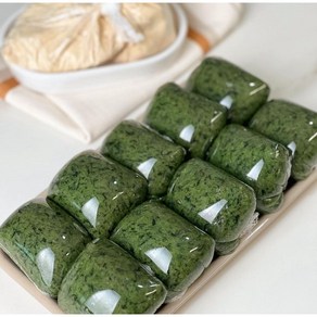 더떡집장가 당일생산 해풍 햇 쑥인절미 2kg 20덩이 (콩가루180g증정), 1박스