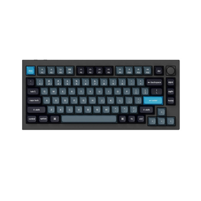 키크론 Q1 Pro Knob Black Frame RGB 핫스왑 유무선겸용 텐키리스 키보드