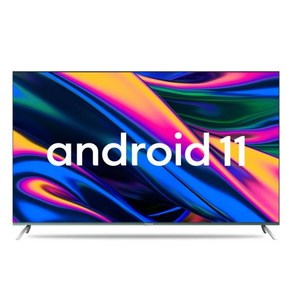 [더함] UA651QLED 65인치 안드로이드 OS11 퀀텀닷 스마트 TV [자가설치]